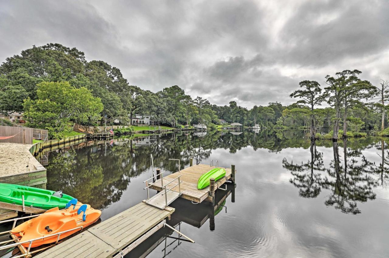 The Gosling Studio Cabin With River Access! Apartment New Bern Exterior photo