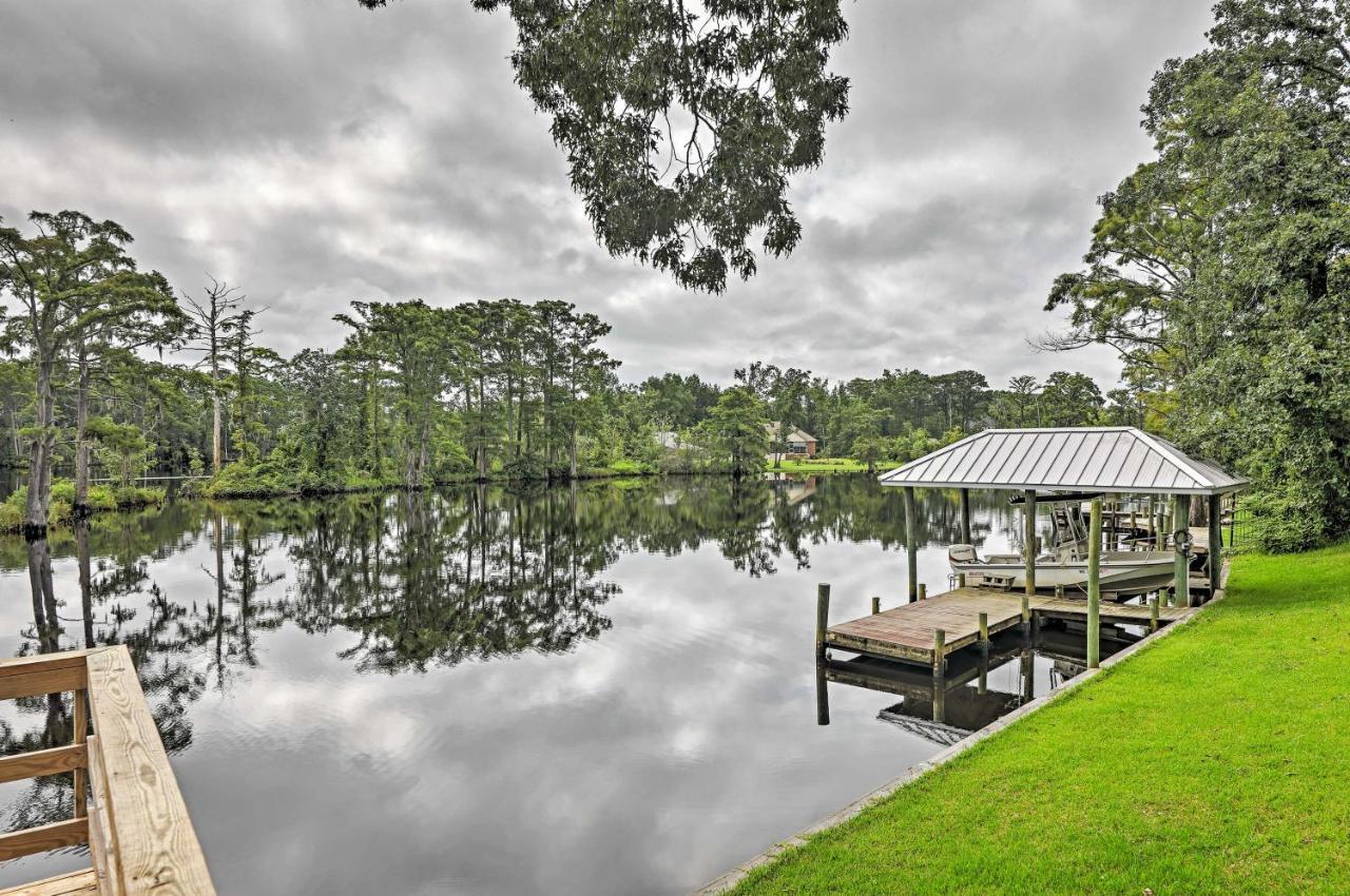 The Gosling Studio Cabin With River Access! Apartment New Bern Exterior photo