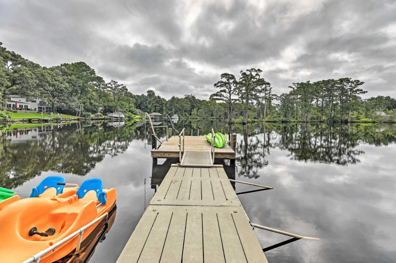 The Gosling Studio Cabin With River Access! Apartment New Bern Exterior photo